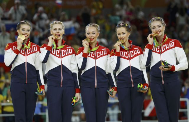 Ρυθμική γυμναστική: Για 5η φορά η Ρωσία το χρυσό στο ανσάμπλ