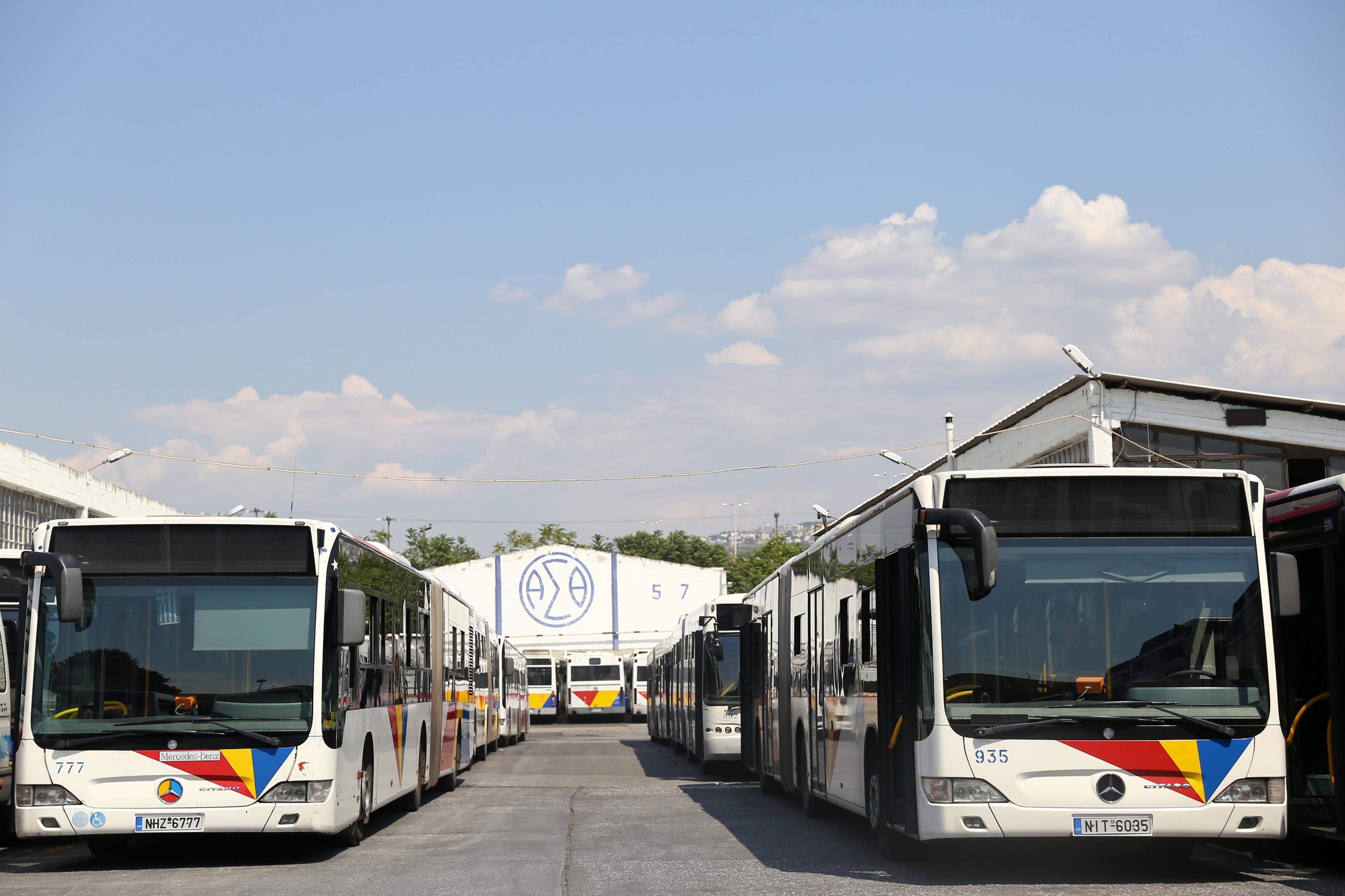 Αναστέλλουν τις κινητοποιήσεις οι εργαζόμενοι στον ΟΑΣΘ
