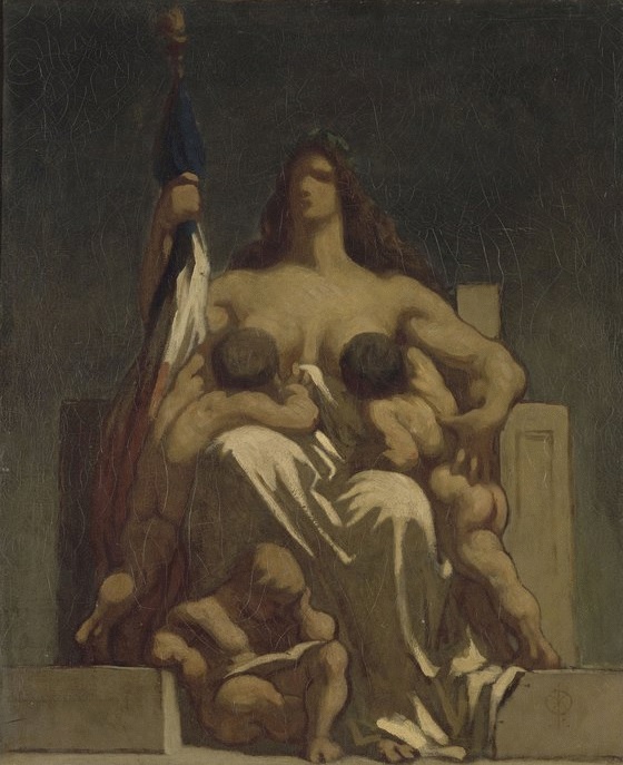 Τρελάθηκαν οι Γάλλοι και συζητούν αν η «Μαριάννα» είναι γυμνόστηθη;