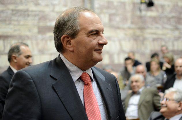 Παρών στην ομιλία Μητσοτάκη στη ΔΕΘ ο Κώστας Καραμανλής