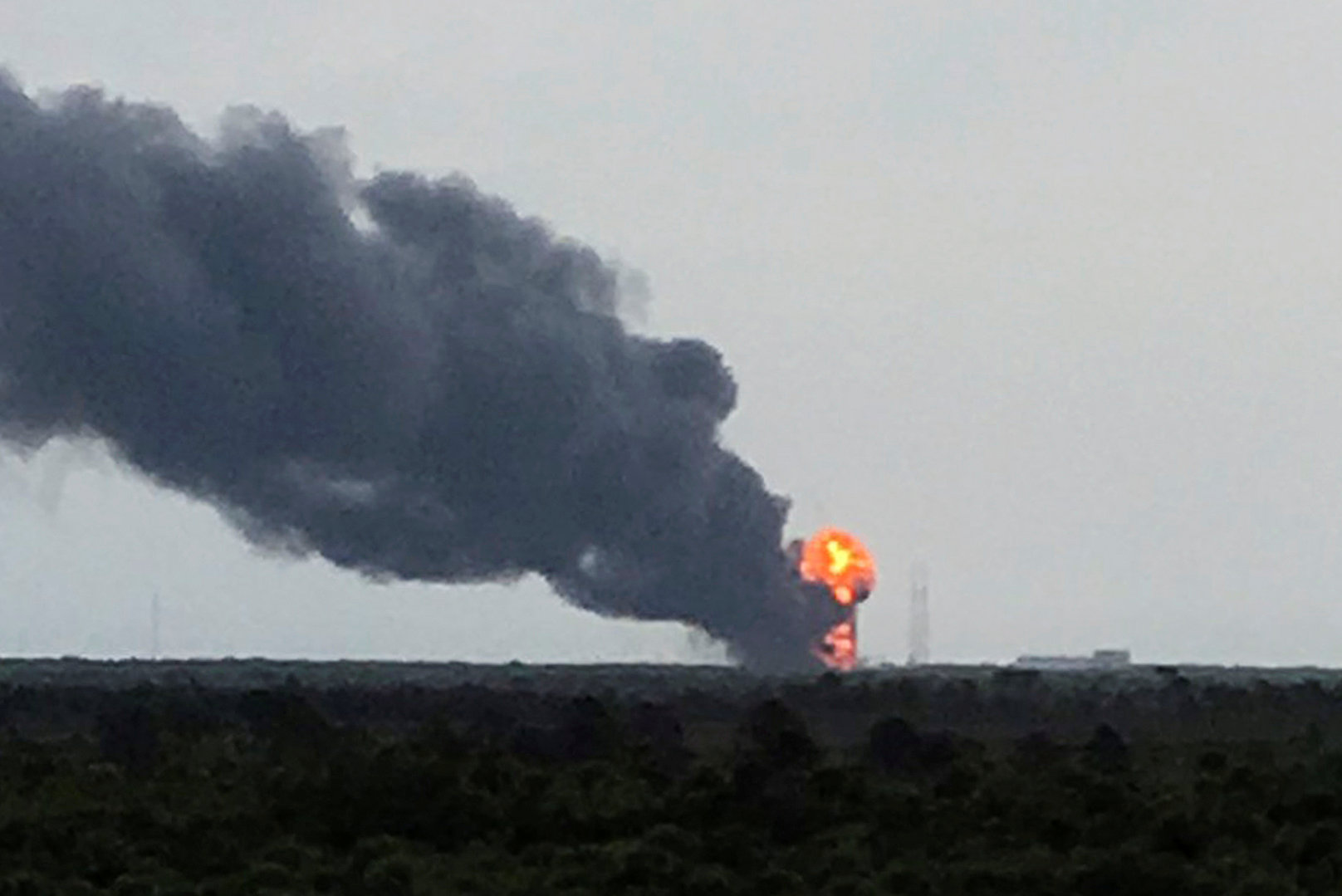 Έκρηξη σε δοκιμαστική πυροδότηση πυραύλου της SpaceX