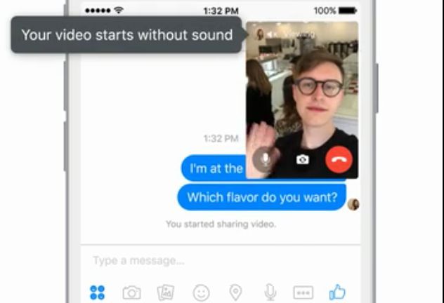 «Κοίτα!», με Instant Video από τον Messenger