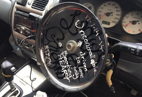 Οδηγός στην Αυστραλία είχε αντικαταστήσει το τιμόνι με τηγάνι