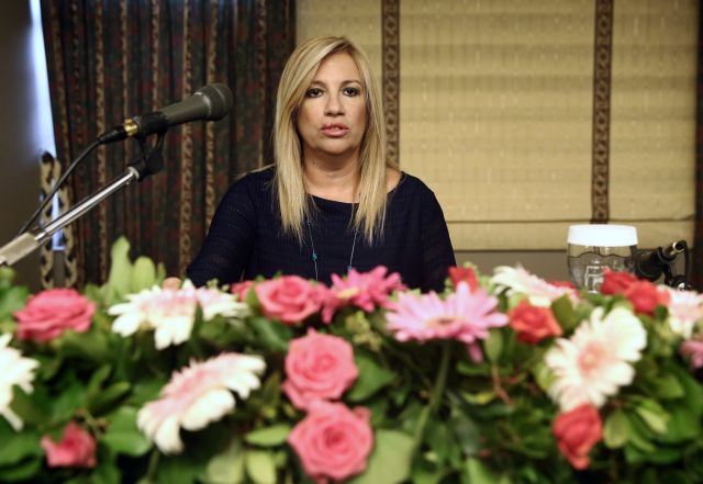 Γεννηματά για οικονομία: Εμείς πάθαμε και μάθαμε