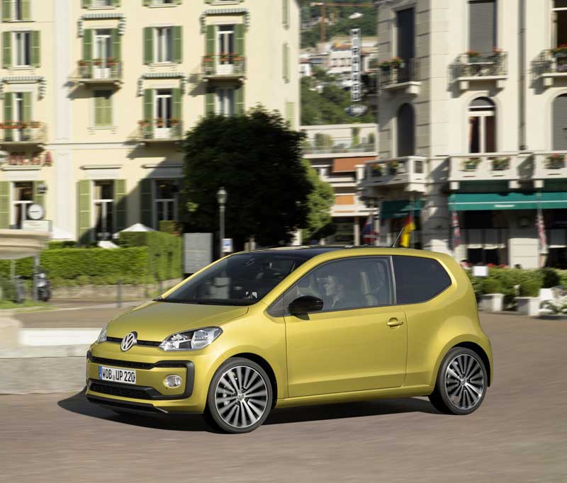 VW up! 2016: Στην ελληνική αγορά από 9.620 ευρώ