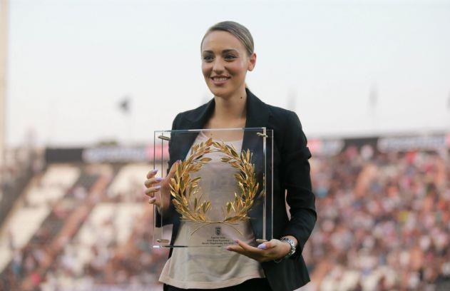 ΠΑΟΚ και Παναιτωλικός βράβευσαν την Άννα Κορακάκη