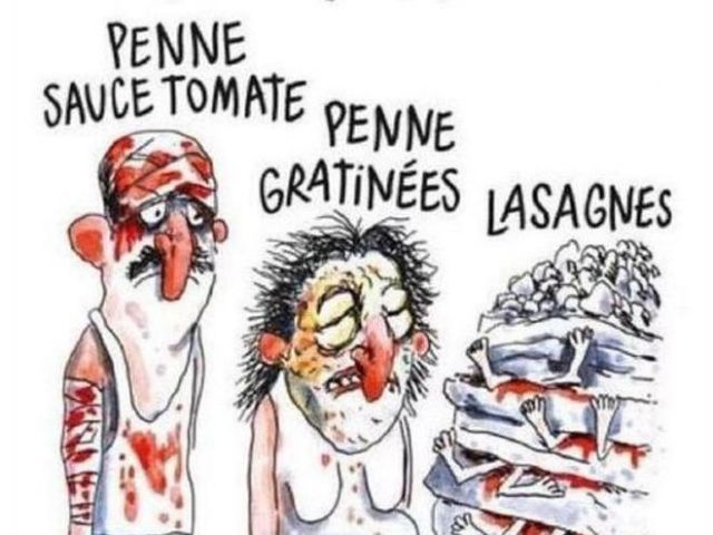 Το σεισμόπληκτο Αματρίτσε μηνύει το Charlie Hebdo για δυσφήμηση