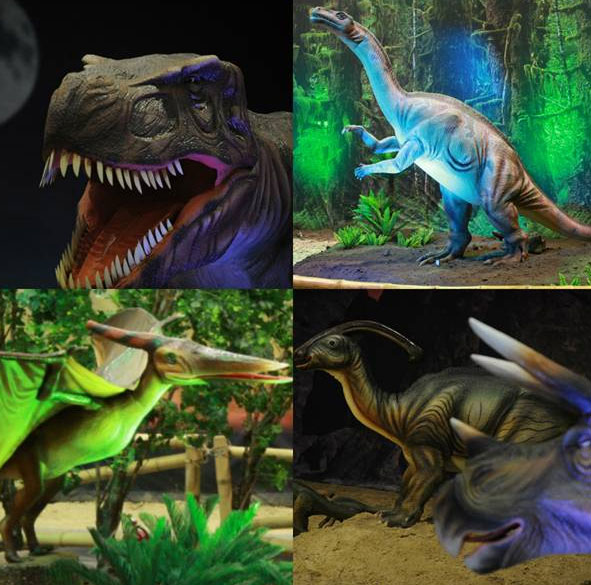 Έκθεση με 30 είδη δεινοσαύρων, πιστές αναπαραστάσεις σε φυσικό μέγεθος