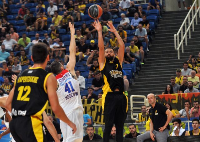 Πολύ καλή η ΑΕΚ παρά την ήττα με 90-84 από την ΤΣΣΚΑ Μόσχας