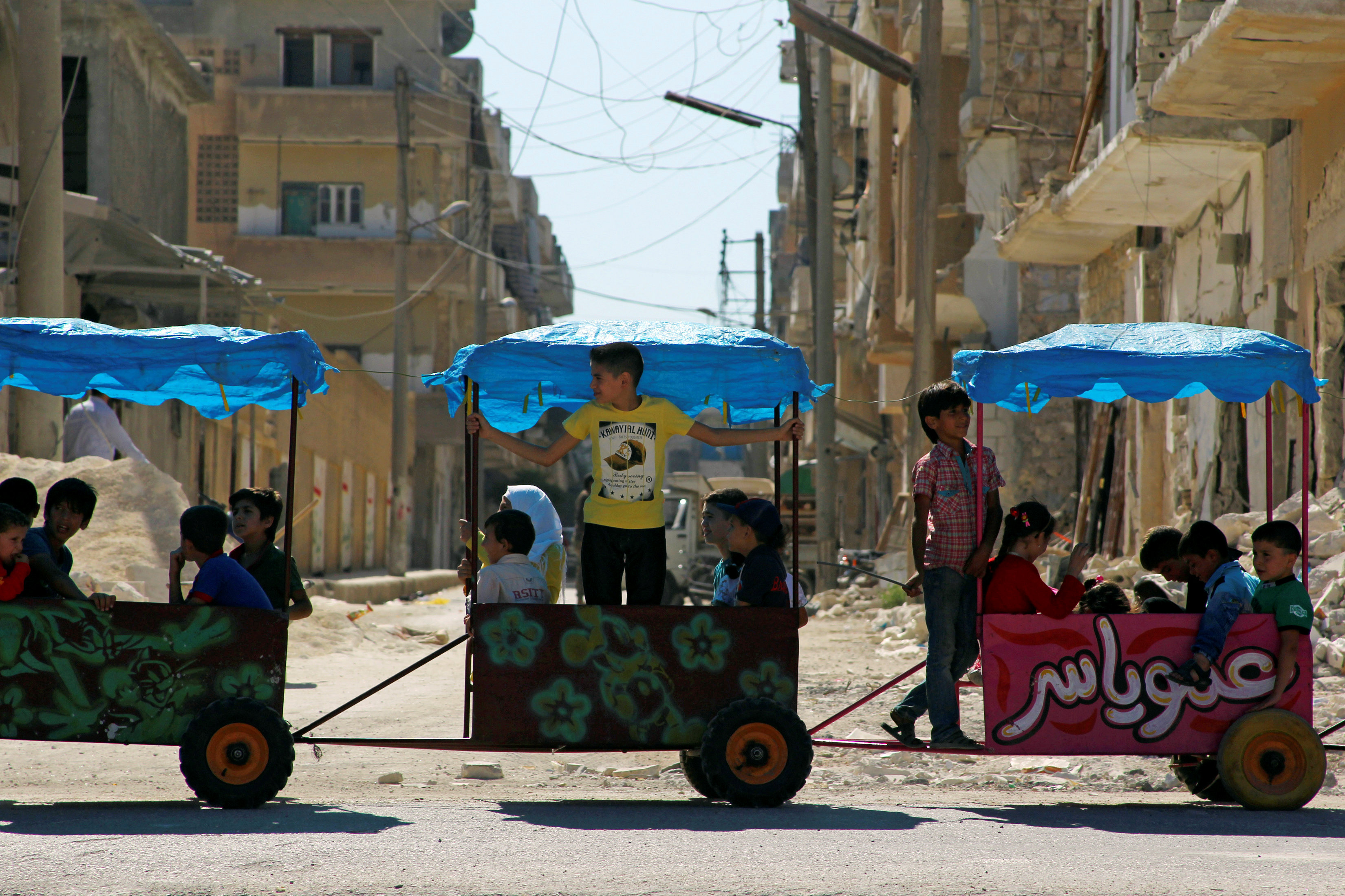 Με το βλέμμα στο ακόμη αποκλεισμένο Χαλέπι η συριακή εκεχειρία