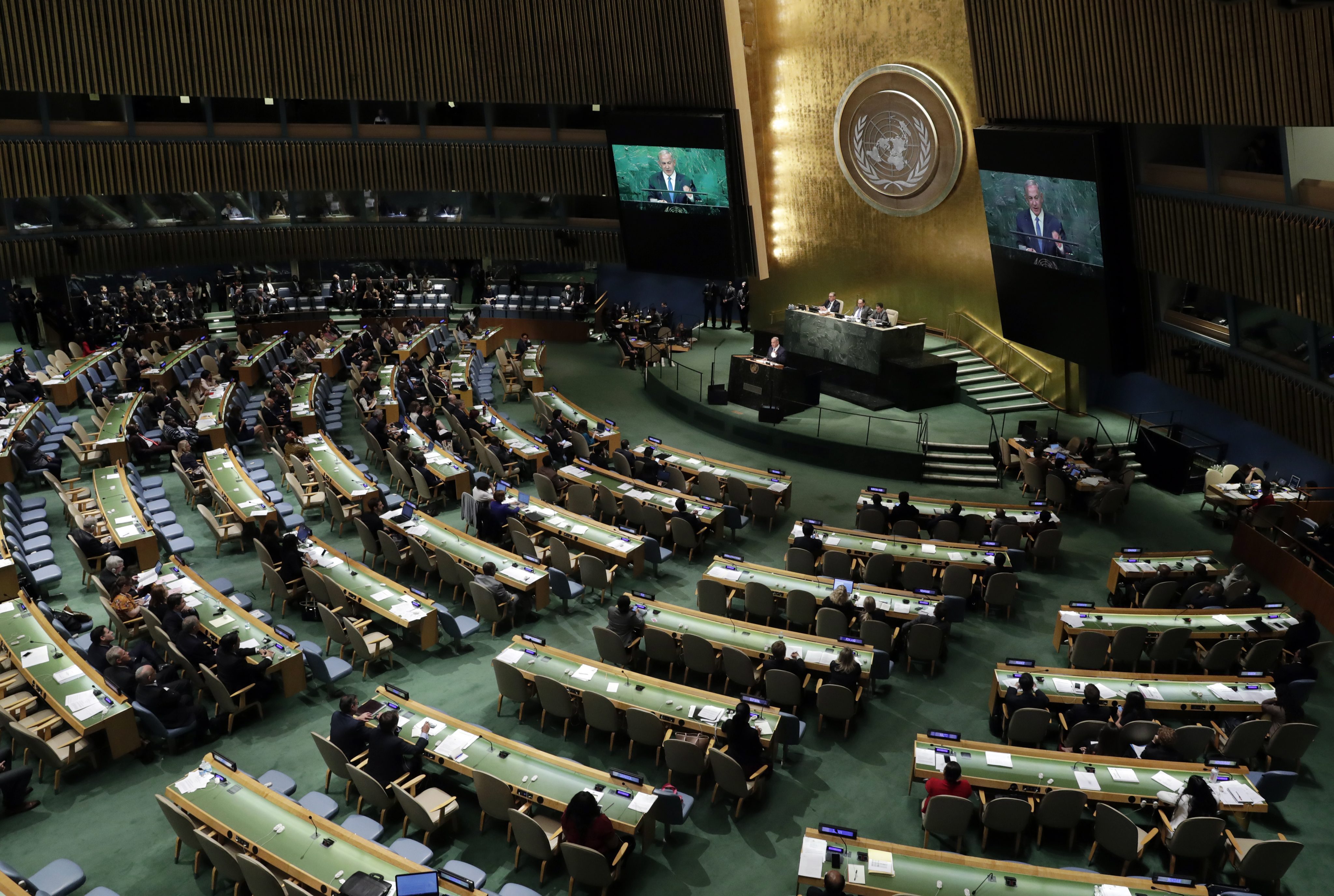 Η μάχη του Παλαιστινιακού στη ΓΣ του ΟΗΕ με τις ομιλίες Νετανιάχου και Αμπάς