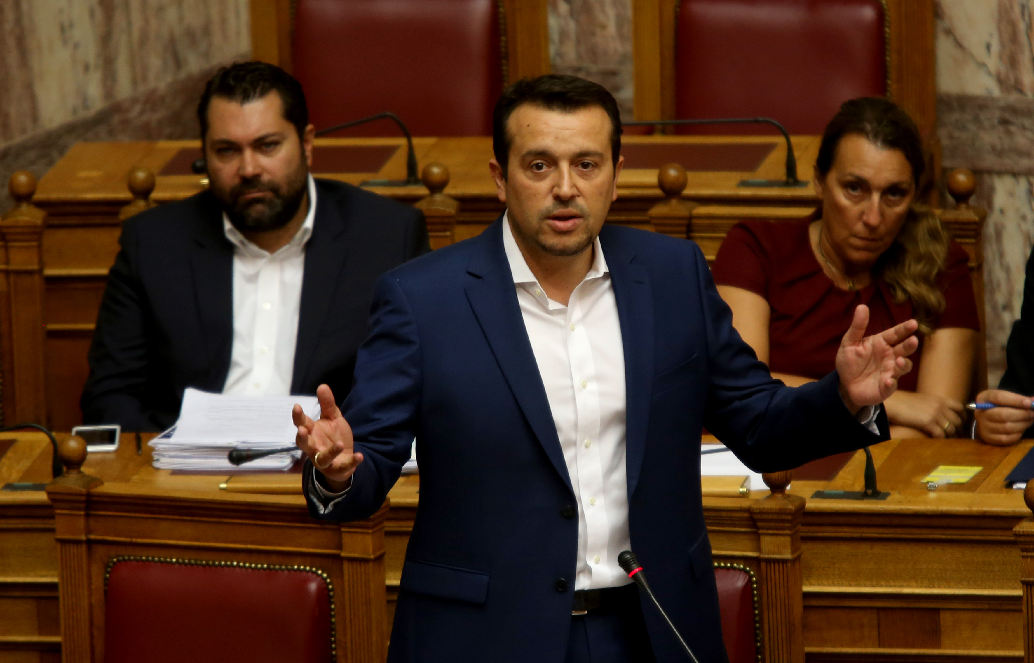 Μαρινάκη και Αλαφούζο βλέπει ο Παππάς