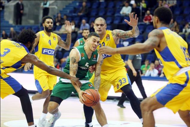 Ήττα του ΠΑΟ από τη Μακάμπι με 90-88