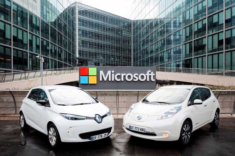 Οι Renault-Nissan συμπράττουν με την Microsoft για το αυτόνομο μέλλον