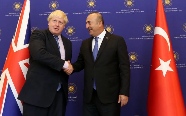 Μεγάλη συμφωνία ελεύθερου εμπορίου με την Τουρκία βλέπει ο Μπόρις Τζόνσον