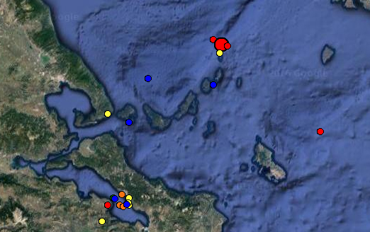 Σεισμός 4 βαθμών βορειοανατολικά της Αλοννήσου