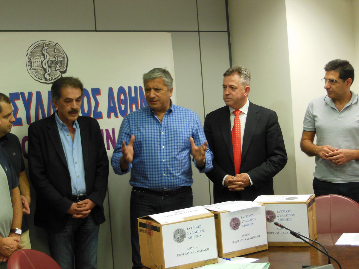 Τρεις απινιδωτές στο Δήμο Γεωργίου Καραϊσκάκη Άρτας παρέδωσε ο ΙΣΑ