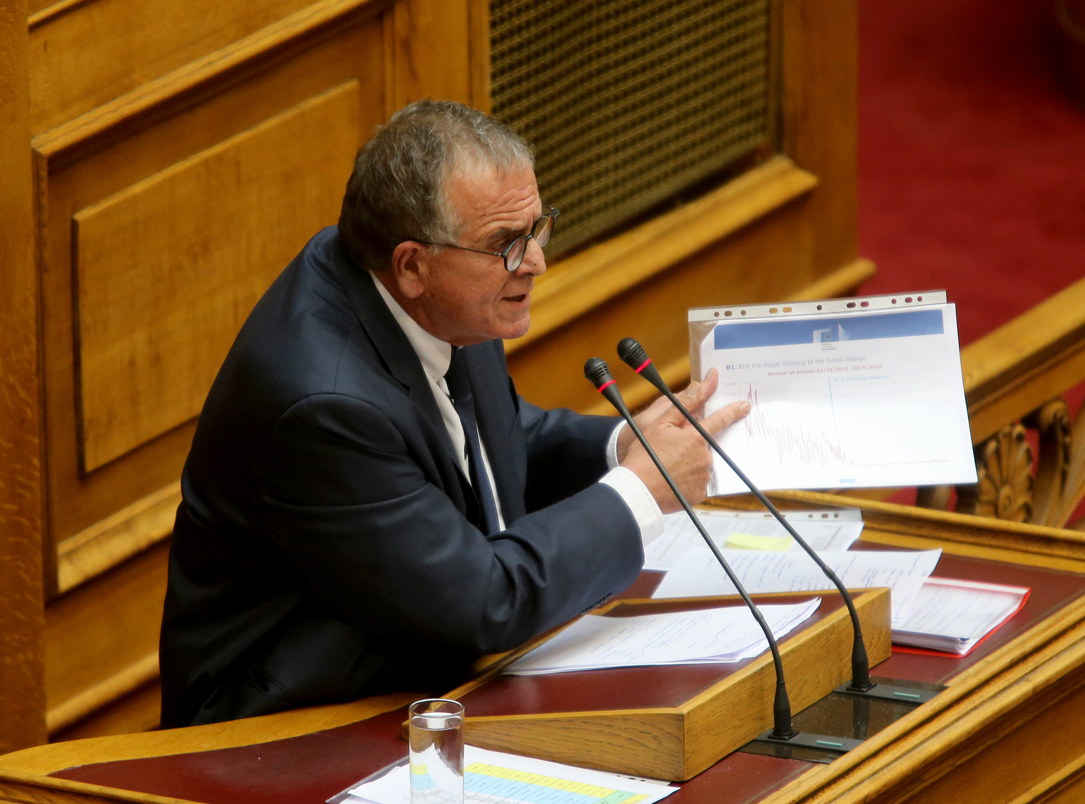 Μουζάλας: Σιγά-σιγά και διακριτικά η μετακίνηση των προσφύγων από τα νησιά