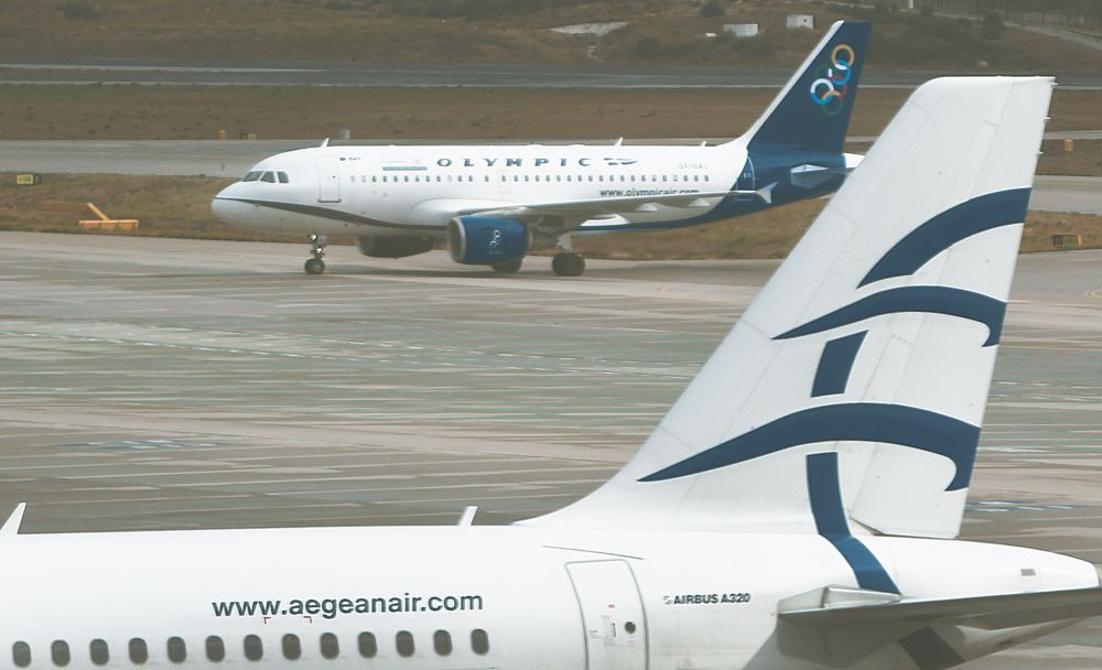 Ακυρώσεις πτήσεων της Olympic Air την Τρίτη