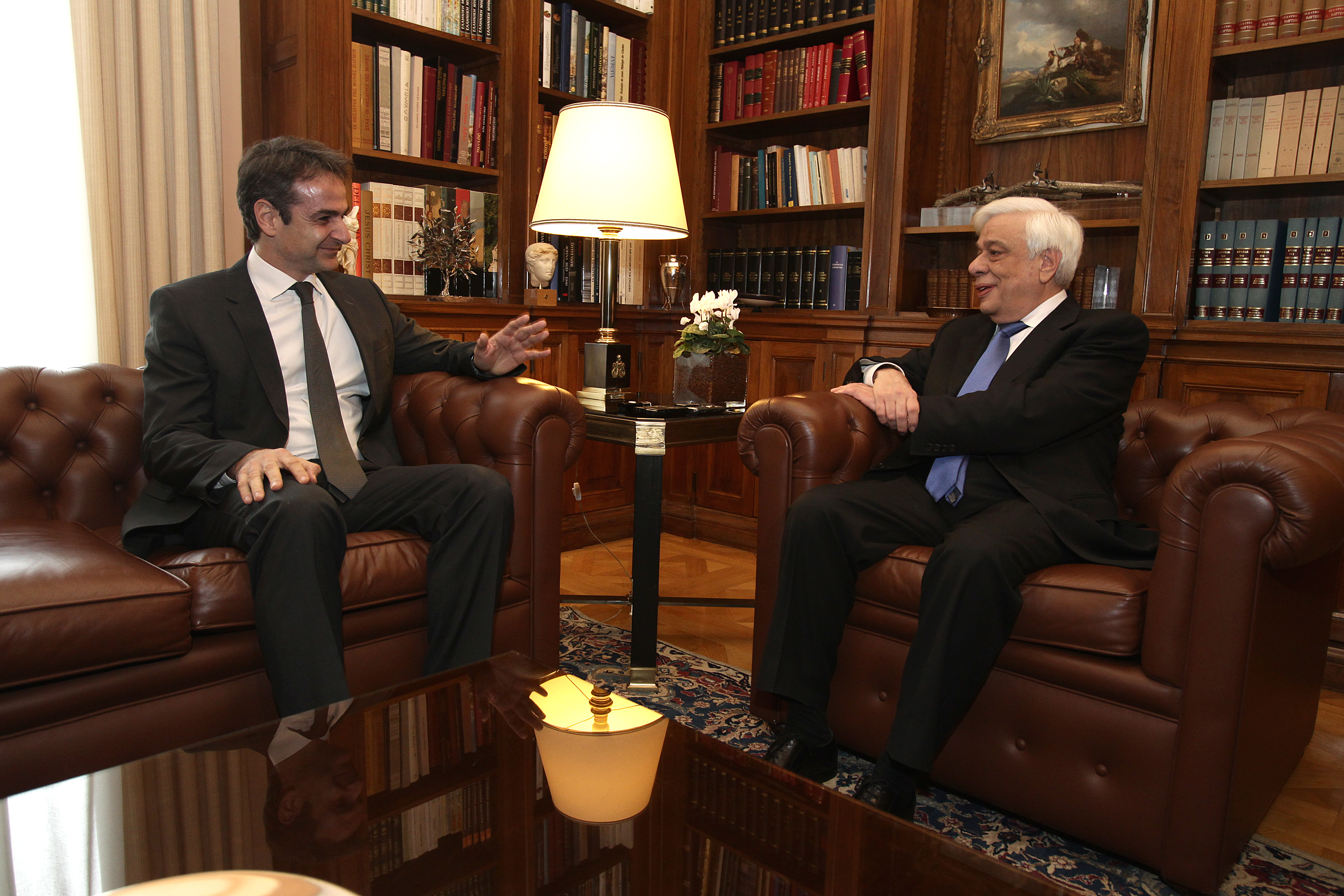 Με τον Πρόεδρο θα συναντηθεί τη Δευτέρα ο Κυριάκος Μητσοτάκης