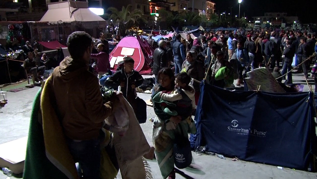 Περιορισμένης έκτασης επεισόδια σε καταυλισμό προσφύγων στη Χίο