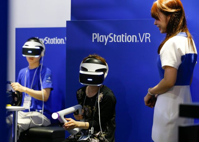 Δοκιμές Playstation VR στο Golden Hall με ραντεβού