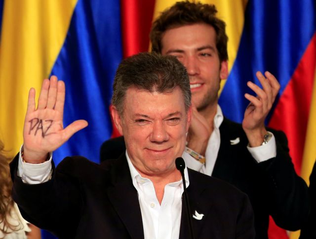 Ο πρόεδρος της Κολομβίας ο φετινός νικητής του Νόμπελ Ειρήνης