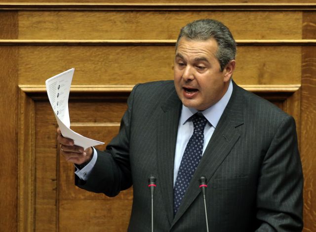 Καμμένος: Δεν μας κρατάει κανείς, δεν εκβιαζόμαστε από κανέναν