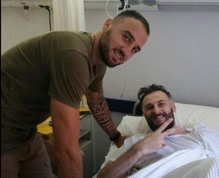 Επίσκεψη στον Σακινίτζε από τον Ντραγκίσεβιτς στον Αρη