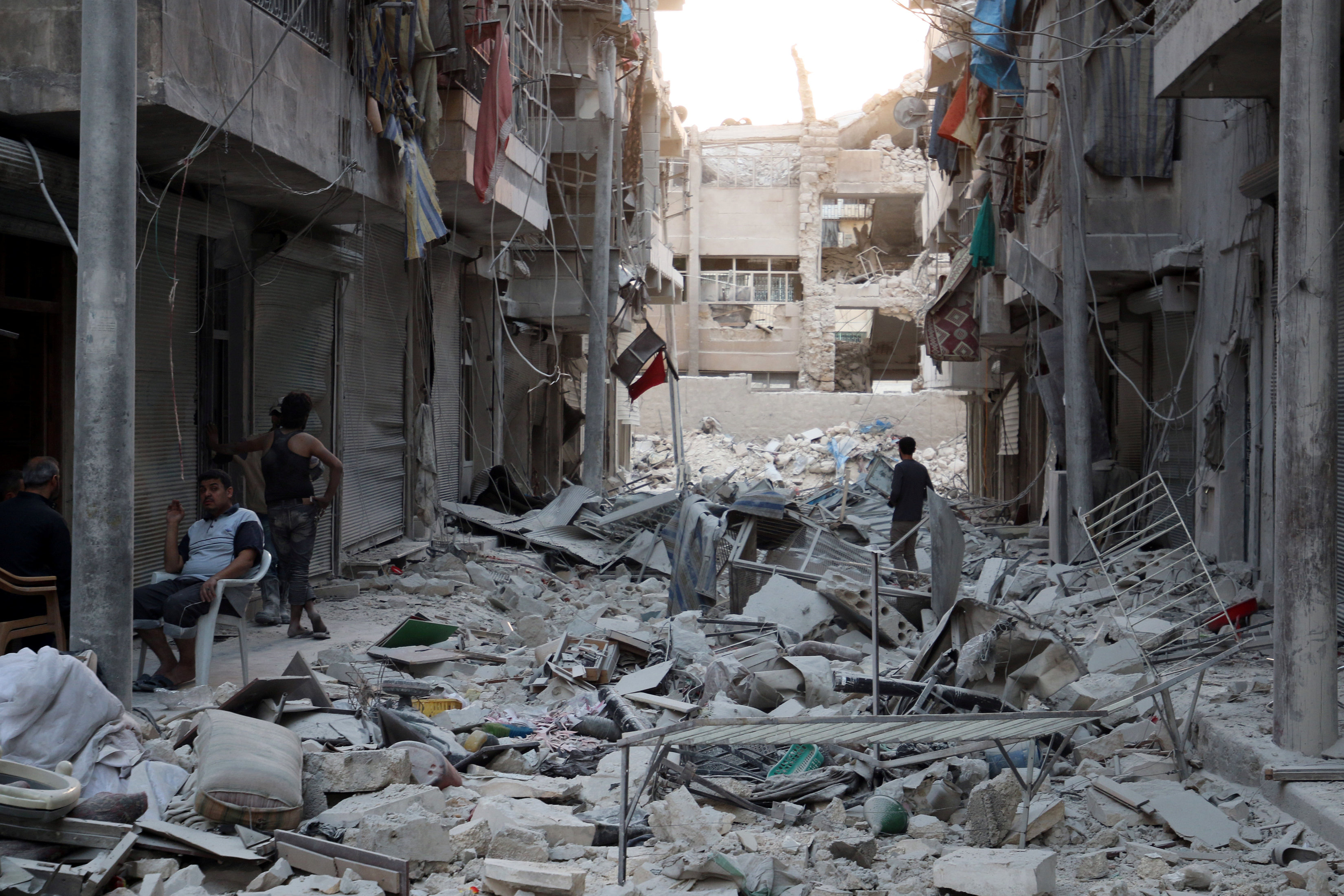 Το Χαλέπι βομβαρδίζεται ανηλεώς πριν τη συνάντηση της Λωζάννης