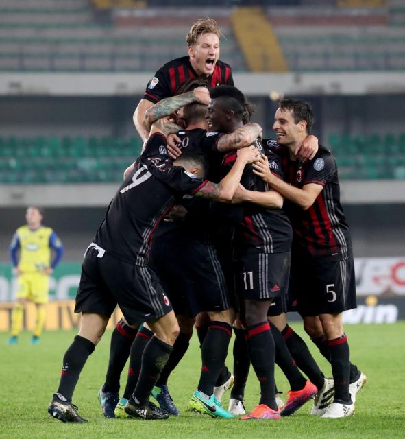 Ανέβηκε 3η η Μίλαν, «αυτοκτονία» για την Ίντερ