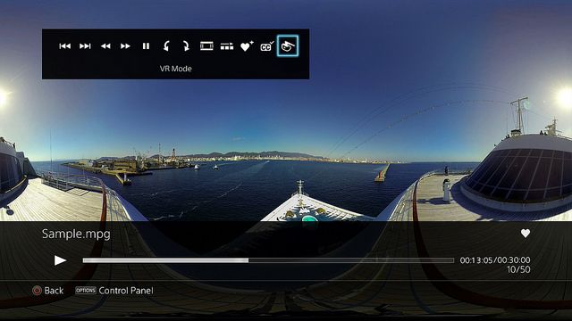 Προσωπικές φωτογραφίες και βίντεο 360 μοιρών στο Playstation VR