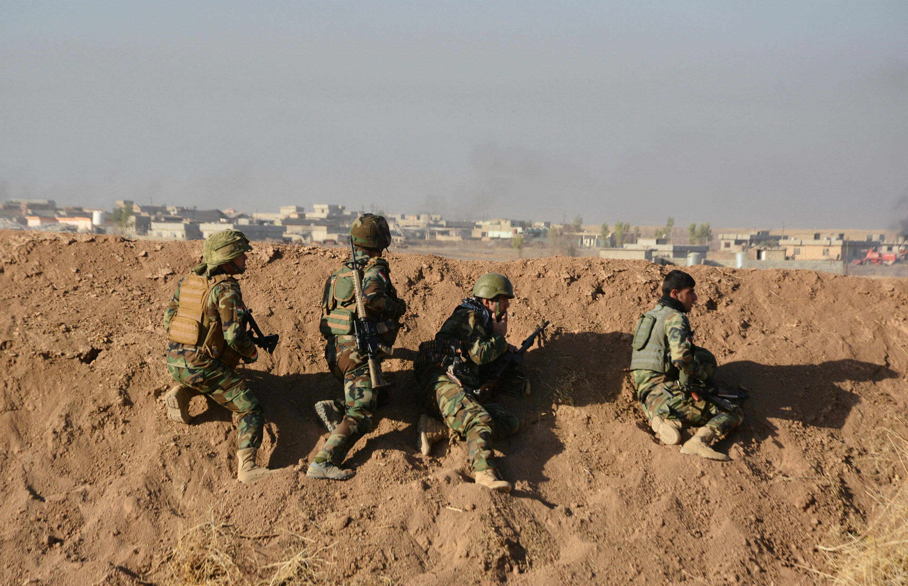 Κερδίζουν έδαφος ιρακινά στρατεύματα και Κούρδοι προς τη Μοσούλη