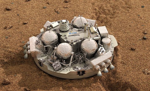 Νεκρική σιγή από το ρομπότ Schiaparelli στον Άρη