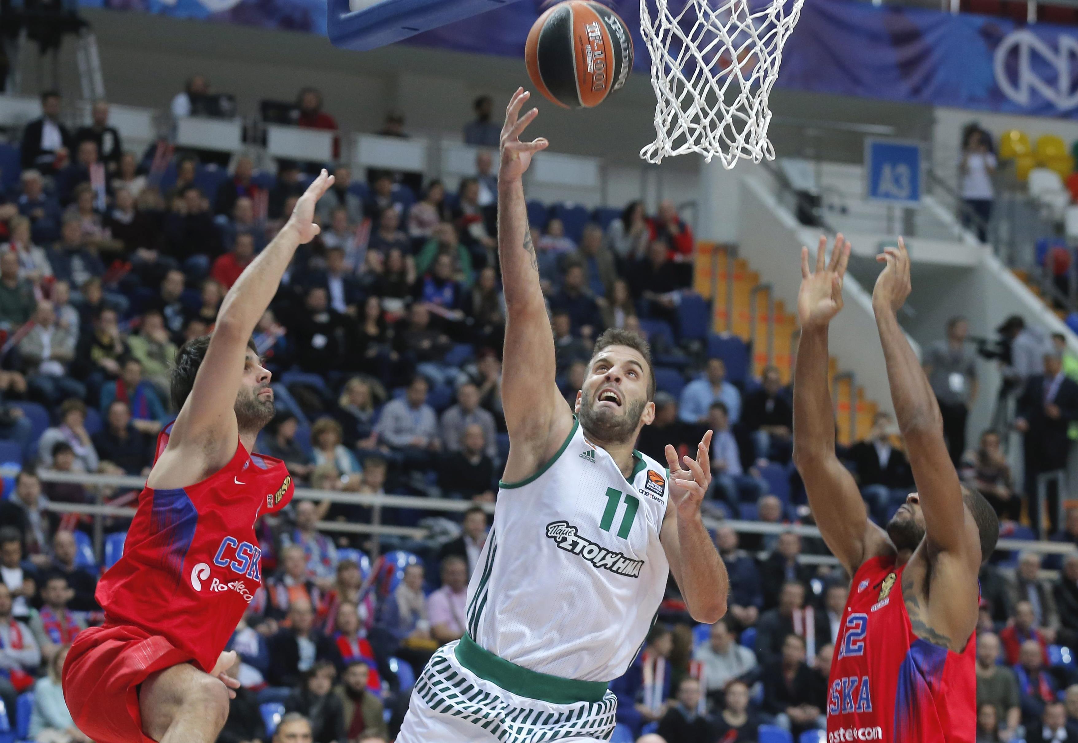 Ο Παναθηναϊκός… πάγωσε στο τέλος, αντί να «παγώσει» τη Μόσχα