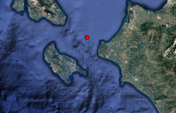 Ασθενής σεισμός ανάμεσα στην Ηλεία και την Κεφαλονιά