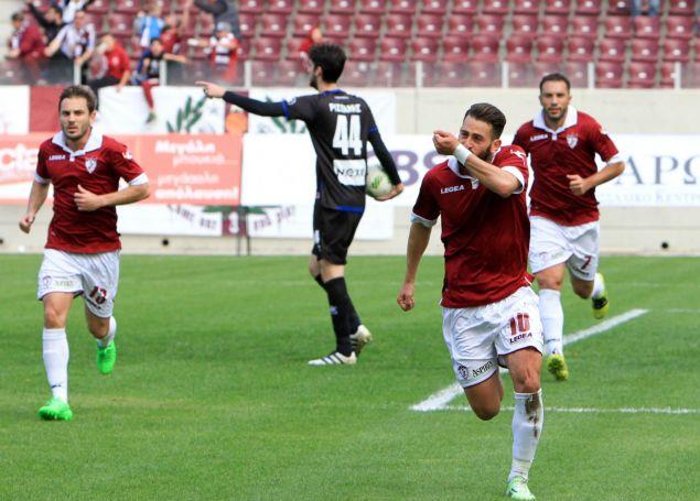 Νίκη – βαθμολογική ανάσα για τη Λάρισα, 2-0 τον Πανιώνιο