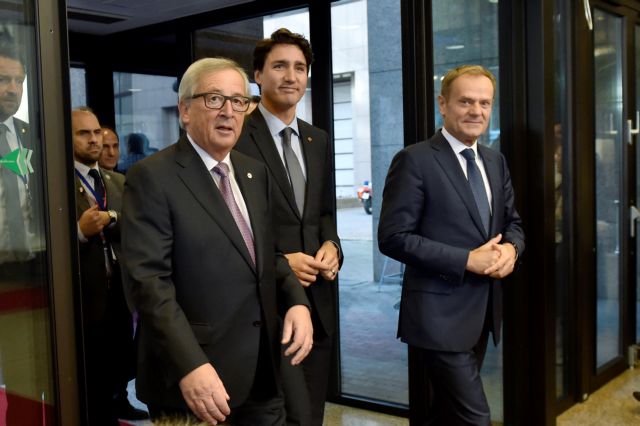CETA: ΕΕ και Καναδάς υπέγραψαν τη διμερή συμφωνία ελεύθερου εμπορίου