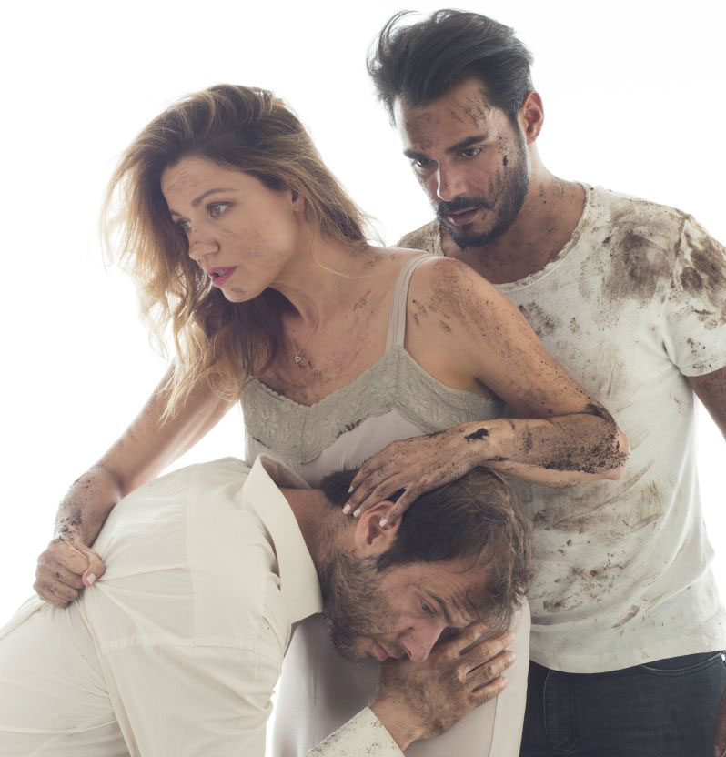 Π.Βλαντή, Ο.Τζιόβας και Α.Δεληολάνης στο «Βασίλειο της γης»