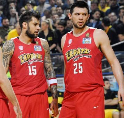 «Υψηλό κίνητρο η νίκη επί της ΤΣΣΚΑ» συμφωνούν Παπανικολάου και Πρίντεζης