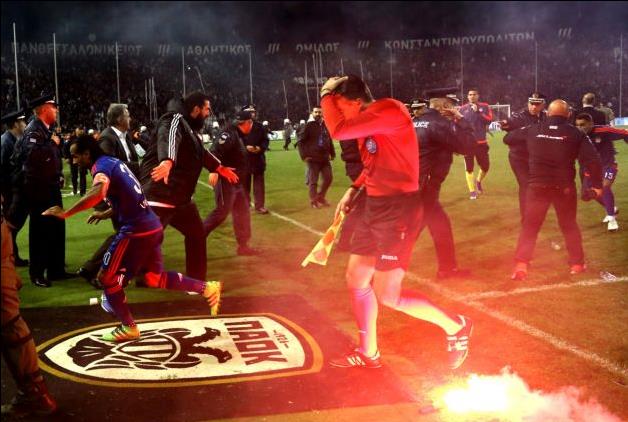 Ταυτοποιήθηκαν 36 οπαδοί του ΠΑΟΚ στα επεισόδια με τον ΟΣΦΠ