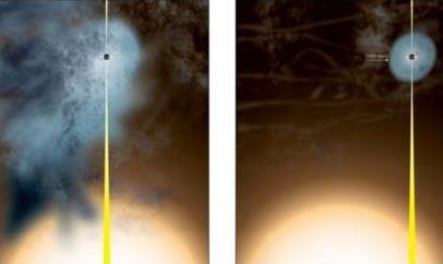 Γαλαξιακό τροχαίο αφήνει μαύρη τρύπα μόνη και γυμνή