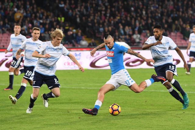 Μοιράστηκαν βαθμούς και γκολ Νάπολι και Λάτσιο