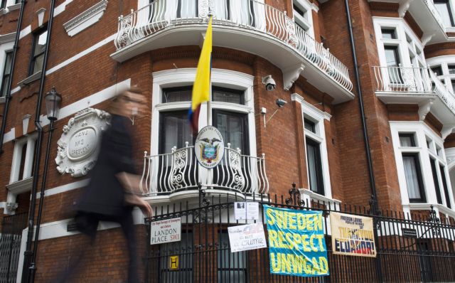Στις 14 Νοεμβρίου ανακρίνεται ο Ασάνζ μέσα στην πρεσβεία του Ισημερινού
