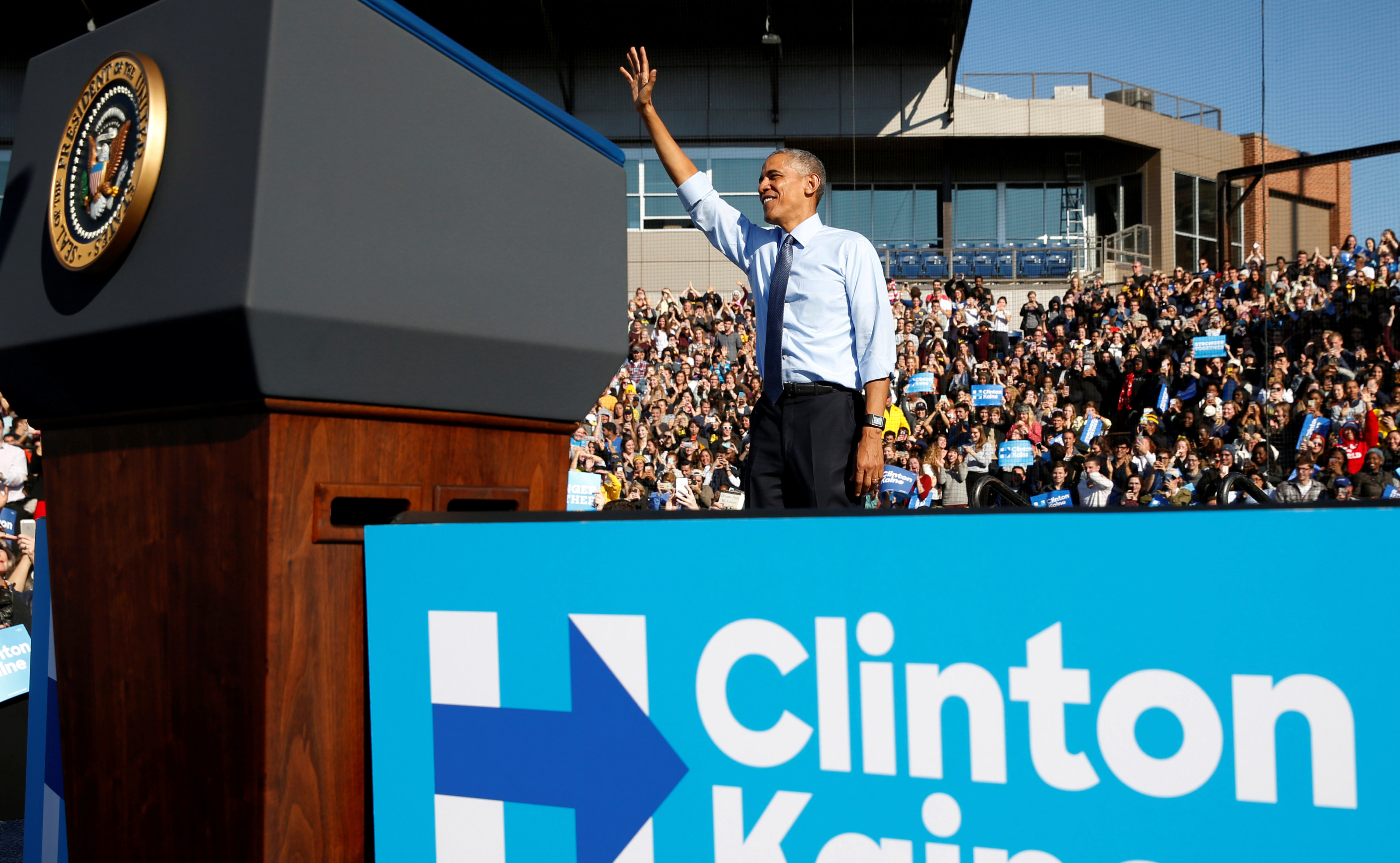 Ομπάμα: «Yes, we can!» με την Χίλαρι Κλίντον