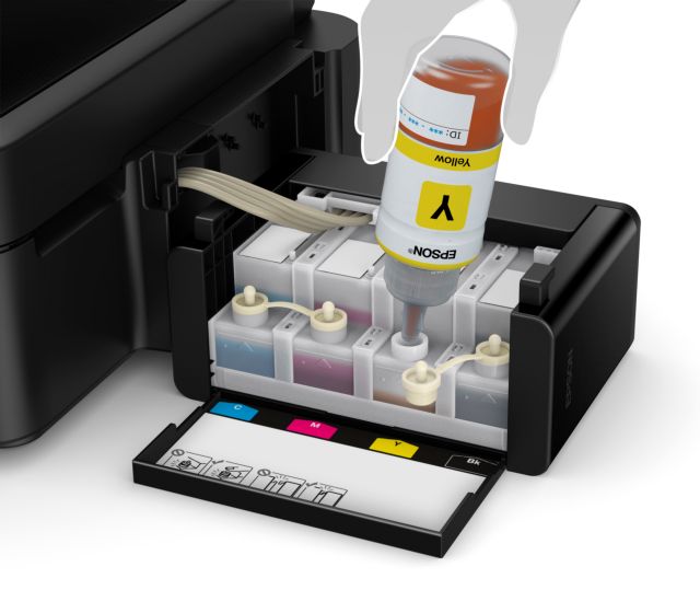 Εκτυπωτές Epson με φιαλίδια για 10 σελ/λεπτό και φωτογραφίες χωρίς περιθώρια