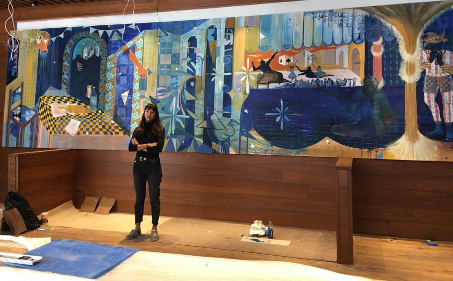 Μια 23χρονη Ελληνίδα βάζει την πινελιά της στο Μανχάταν