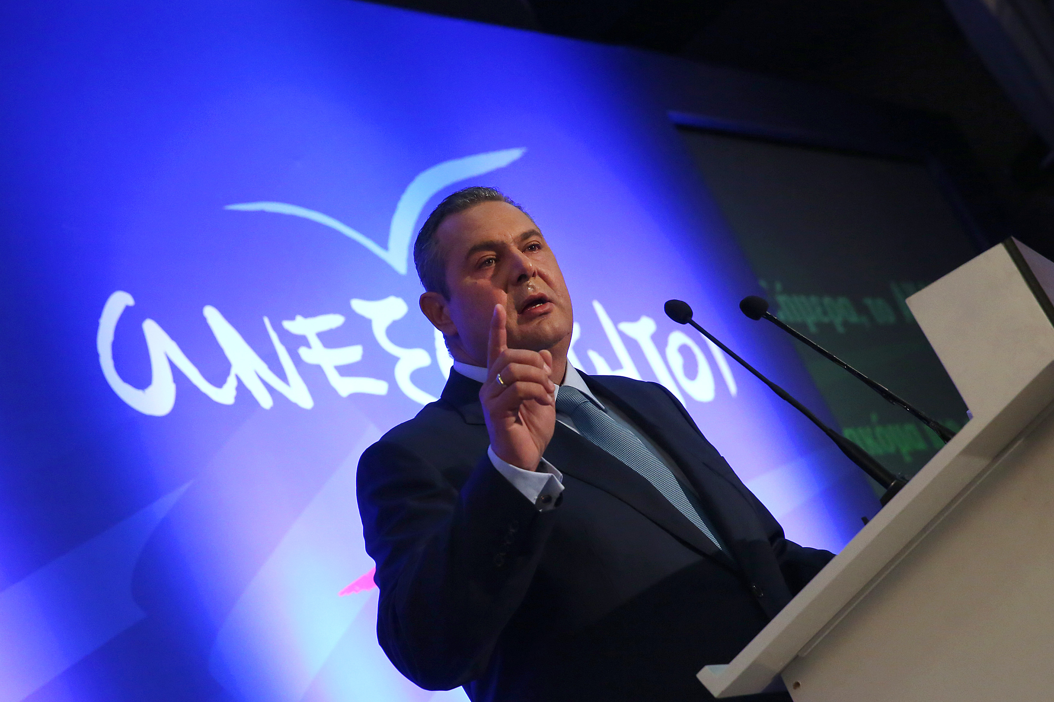 Επανεξελέγη πρόεδρος των Ανεξάρτητων Ελλήνων ο Πάνος Καμμένος