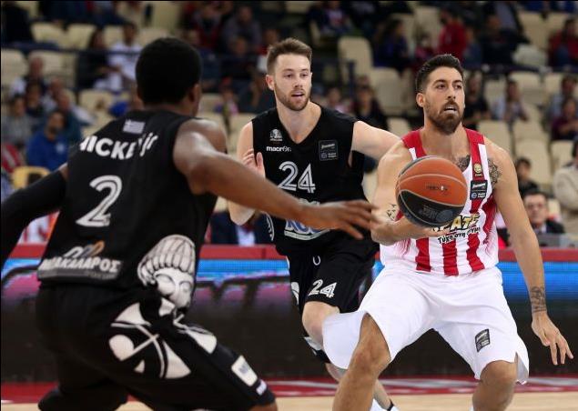 Ξεκούραστα ο Ολυμπιακός 83-55 τον Απόλλωνα Πάτρας