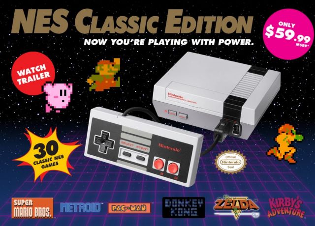Η ρετρό κονσόλα NES της Nintendo, «hot item» στα καταστήματα των ΗΠΑ